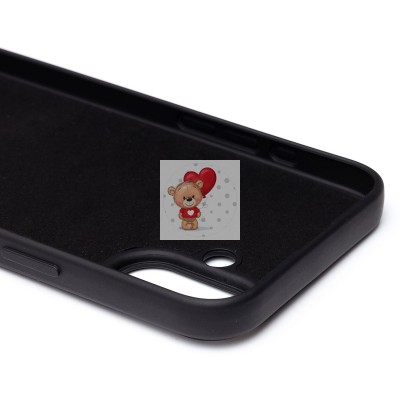 Чехол-накладка для Apple iPhone 16 Plus (черный) Activ Full Original Design