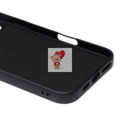 Чехол-накладка для Apple iPhone 16 Plus (черный) Activ Full Original Design