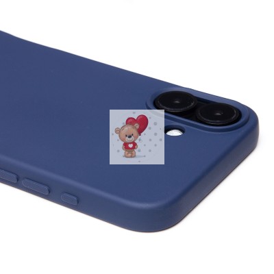 Чехол-накладка для Apple iPhone 16 Plus (темно-синий) Activ Full Original Design