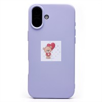 Чехол-накладка для Apple iPhone 16 Plus (светло-фиолетовый) Activ Full Original Design