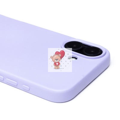 Чехол-накладка для Apple iPhone 16 Plus (светло-фиолетовый) Activ Full Original Design Чехол-накладка для Apple iPhone 16 Plus (светло-фиолетовый) Activ Full Original Design