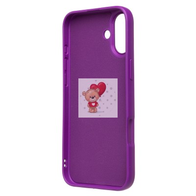 Чехол-накладка для Apple iPhone 16 Plus (фиолетовый) Activ Full Original Design