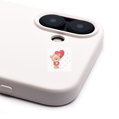 Чехол-накладка для Apple iPhone 16 Plus (белый) Activ Full Original Design Чехол-накладка для Apple iPhone 16 Plus (белый) Activ Full Original Design