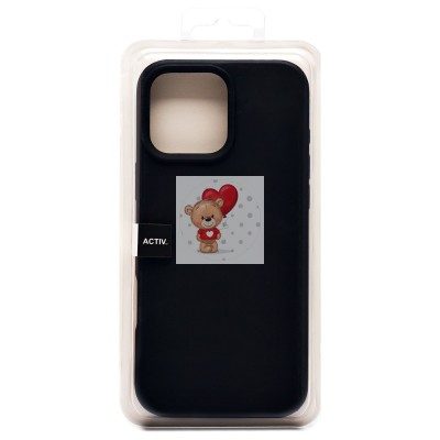 Чехол-накладка для Apple iPhone 16 Pro Max (черный) Activ Full Original Design