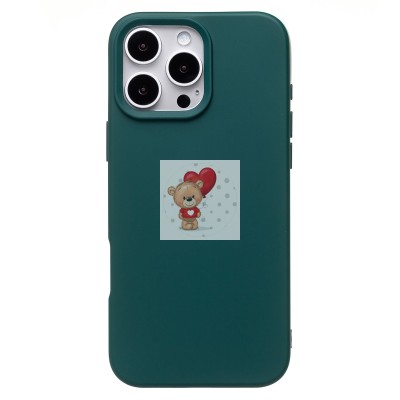 Чехол-накладка для Apple iPhone 16 Pro Max (темно-зеленый) Activ Full Original Design