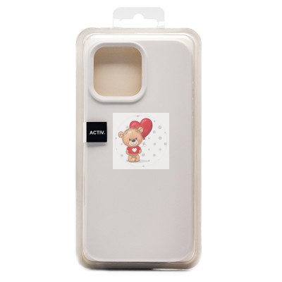 Чехол-накладка для Apple iPhone 16 Pro Max (белый) Activ Full Original Design