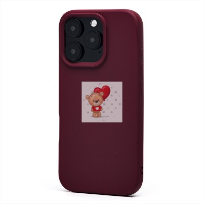 Чехол-накладка для Apple iPhone 16 Pro (бордовый) Activ Full Original Design