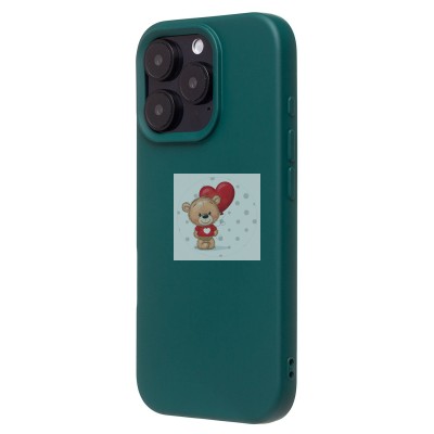 Чехол-накладка для Apple iPhone 16 Pro (темно-зеленый) Activ Full Original Design