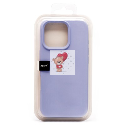 Чехол-накладка для Apple iPhone 16 Pro (светло-фиолетовый) Activ Full Original Design