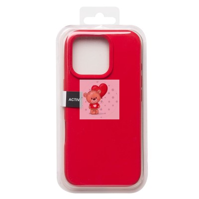 Чехол-накладка для Apple iPhone 16 Pro (красный) Activ Full Original Design