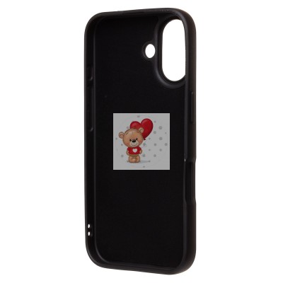 Чехол-накладка для Apple iPhone 16 (черный) Activ Full Original Design Чехол-накладка для Apple iPhone 16 (черный) Activ Full Original Design