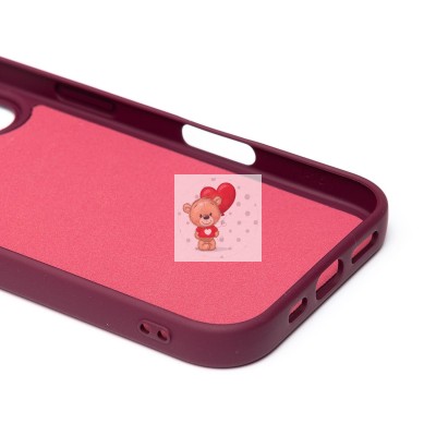 Чехол-накладка для Apple iPhone 16 (бордовый) Activ Full Original Design Чехол-накладка для Apple iPhone 16 (бордовый) Activ Full Original Design