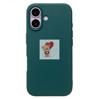 Чехол-накладка для Apple iPhone 16 (темно-зеленый) Activ Full Original Design