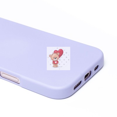 Чехол-накладка для Apple iPhone 16 (светло-фиолетовый) Activ Full Original Design Чехол-накладка для Apple iPhone 16 (светло-фиолетовый) Activ Full Original Design