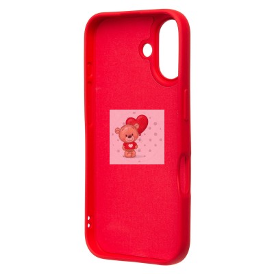 Чехол-накладка для Apple iPhone 16 (красный) Activ Full Original Design Чехол-накладка для Apple iPhone 16 (красный) Activ Full Original Design