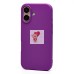 Чехол-накладка для Apple iPhone 16 (фиолетовый) Activ Full Original Design