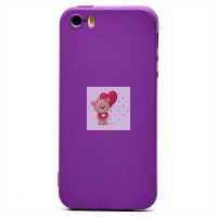 Чехол-накладка для Apple iPhone SE (фиолетовый) Activ Full Original Design