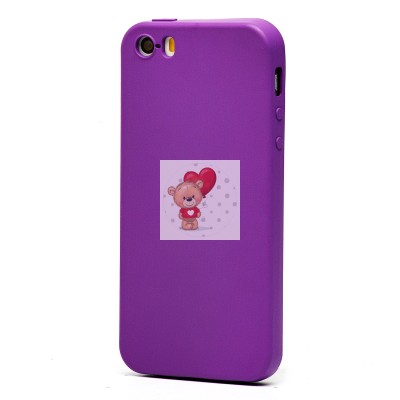 Чехол-накладка для Apple iPhone SE (фиолетовый) Activ Full Original Design