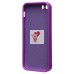Чехол-накладка для Apple iPhone SE (фиолетовый) Activ Full Original Design