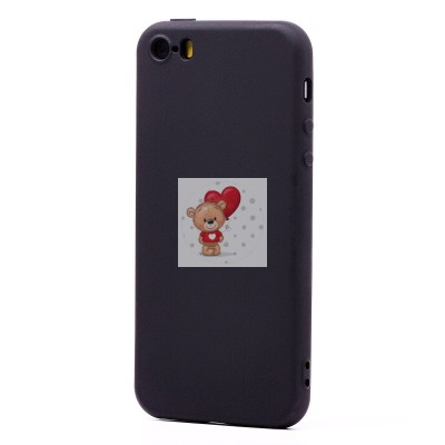 Чехол-накладка для Apple iPhone 5 (черный) Activ Full Original Design