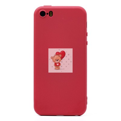 Чехол-накладка для Apple iPhone 5 (бордовый) Activ Full Original Design Чехол-накладка для Apple iPhone 5 (бордовый) Activ Full Original Design