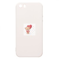 Чехол-накладка для Apple iPhone SE (белый) Activ Full Original Design