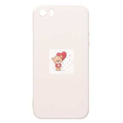 Чехол-накладка для Apple iPhone SE (белый) Activ Full Original Design