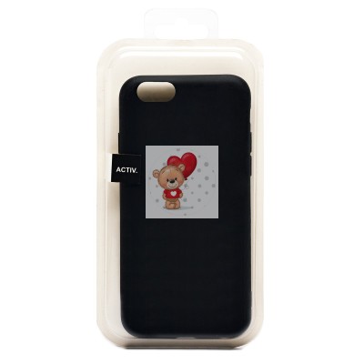 Чехол-накладка для Apple iPhone 6 (черный) Activ Full Original Design