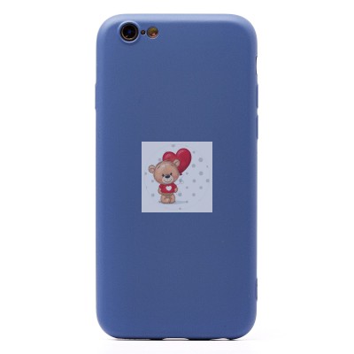 Чехол-накладка для Apple iPhone 6 (синий) Activ Full Original Design