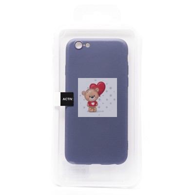Чехол-накладка для Apple iPhone 6 (серый) Activ Full Original Design