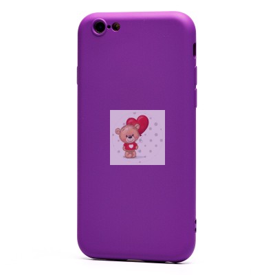 Чехол-накладка для Apple iPhone 6 (фиолетовый) Activ Full Original Design