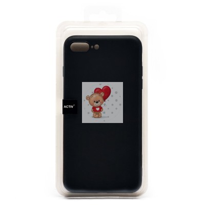 Чехол-накладка для Apple iPhone 8 Plus (черный) Activ Full Original Design