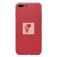 Чехол-накладка для Apple iPhone 8 Plus (коралловый) Activ Full Original Design