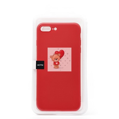 Чехол-накладка для Apple iPhone 8 Plus (коралловый) Activ Full Original Design