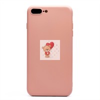 Чехол-накладка для Apple iPhone 7 Plus (цвет пыльной розы) Activ Full Original Design