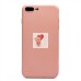 Чехол-накладка для Apple iPhone 7 Plus (цвет пыльной розы) Activ Full Original Design