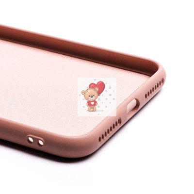 Чехол-накладка для Apple iPhone 7 Plus (цвет пыльной розы) Activ Full Original Design