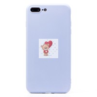 Чехол-накладка для Apple iPhone 7 Plus (голубой) Activ Full Original Design