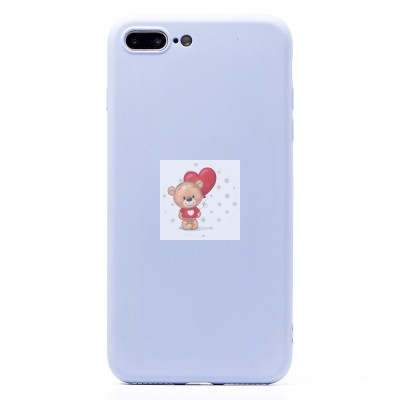 Чехол-накладка для Apple iPhone 7 Plus (голубой) Activ Full Original Design Чехол-накладка для Apple iPhone 7 Plus (голубой) Activ Full Original Design