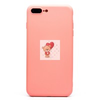 Чехол-накладка для Apple iPhone 7 Plus (светло-розовый) Activ Full Original Design