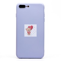 Чехол-накладка для Apple iPhone 7 Plus (светло-фиолетовый) Activ Full Original Design