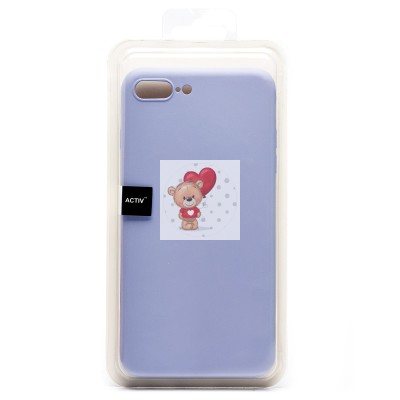 Чехол-накладка для Apple iPhone 7 Plus (светло-фиолетовый) Activ Full Original Design