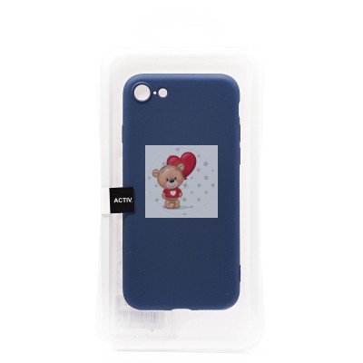 Чехол-накладка для Apple iPhone 7/iPhone 8/iPhone SE 2020 (синий) Activ Full Original Design