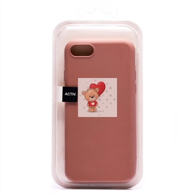 Чехол-накладка для Apple iPhone 8 (цвет пыльной розы) Activ Full Original Design
