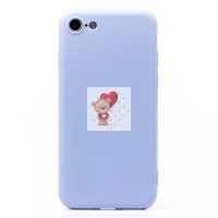 Чехол-накладка для Apple iPhone SE 2020 (голубой) Activ Full Original Design Чехол-накладка для Apple iPhone SE 2020 (голубой) Activ Full Original Design