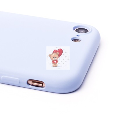 Чехол-накладка для Apple iPhone SE 2020 (голубой) Activ Full Original Design Чехол-накладка для Apple iPhone SE 2020 (голубой) Activ Full Original Design