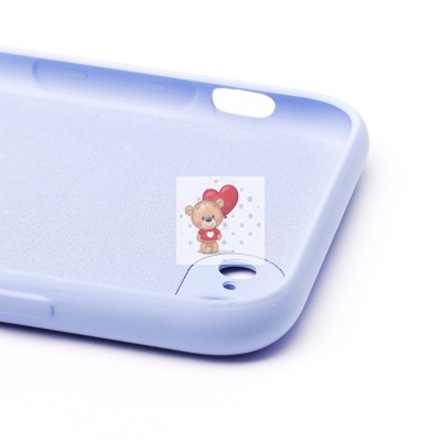 Чехол-накладка для Apple iPhone SE 2020 (голубой) Activ Full Original Design Чехол-накладка для Apple iPhone SE 2020 (голубой) Activ Full Original Design