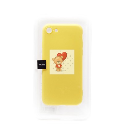 Чехол-накладка для Apple iPhone 7 (желтый) Activ Full Original Design