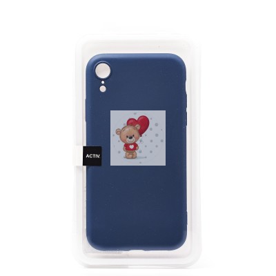 Чехол-накладка для Apple iPhone XR (синий) Activ Full Original Design Чехол-накладка для Apple iPhone XR (синий) Activ Full Original Design