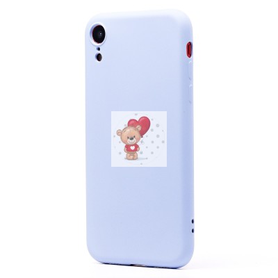 Чехол-накладка для Apple iPhone XR (голубой) Activ Full Original Design Чехол-накладка для Apple iPhone XR (голубой) Activ Full Original Design